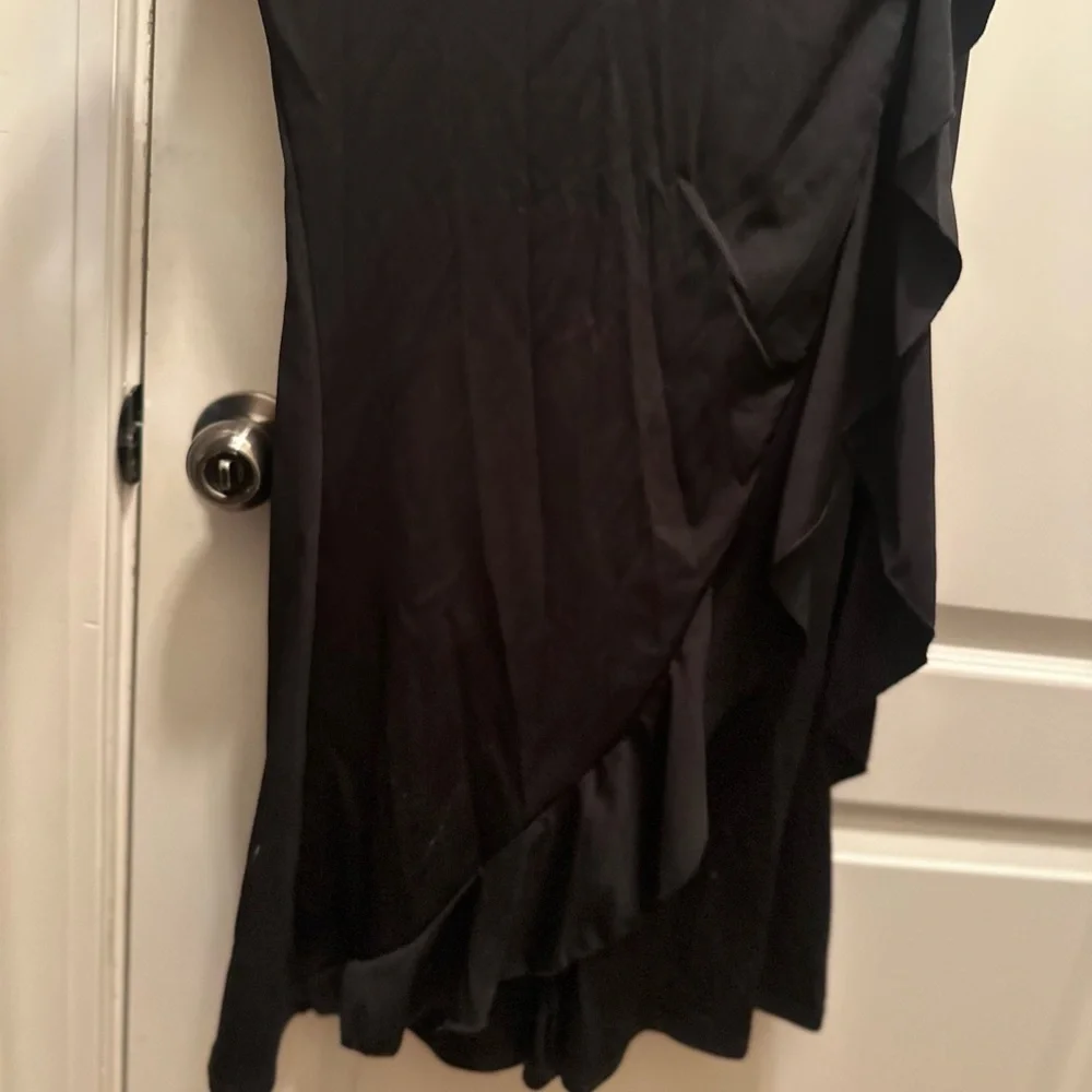 NWT MissSky Women’s Chic One-Shoulder Black Evening Dress